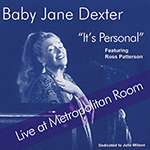Baby Jane Dexter: It’s Personal: Live at Metropolitan Room