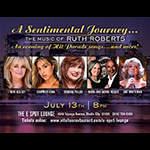 July 13: A Sentimental Journey: The Music of Ruth Roberts